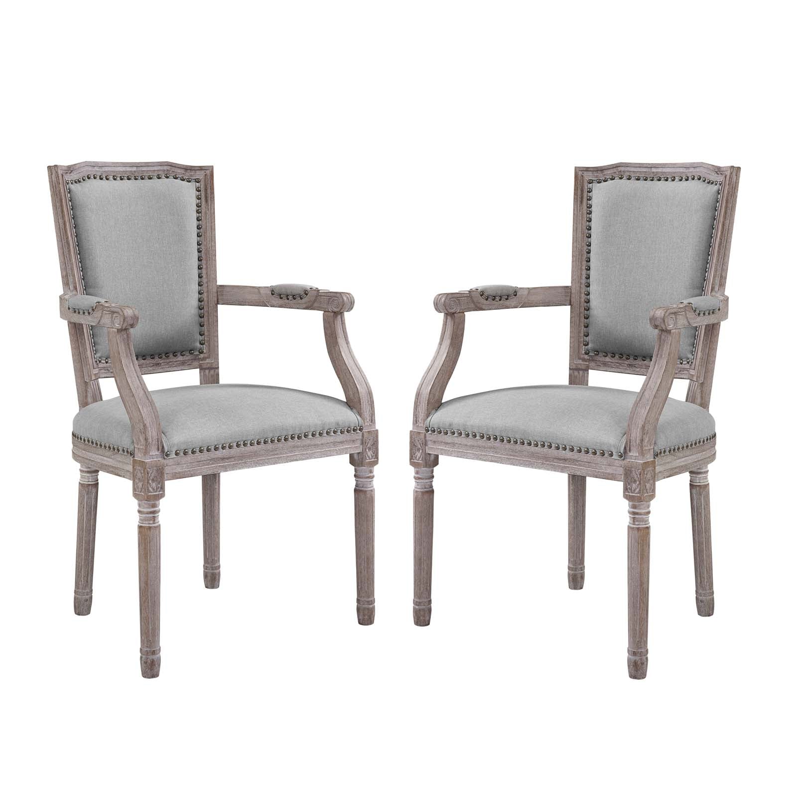 Modway Penchant Dining Armchair Upholstered Fabric Set of 2 - EEI-3462 | Dining Chairs | Modishstore - 6