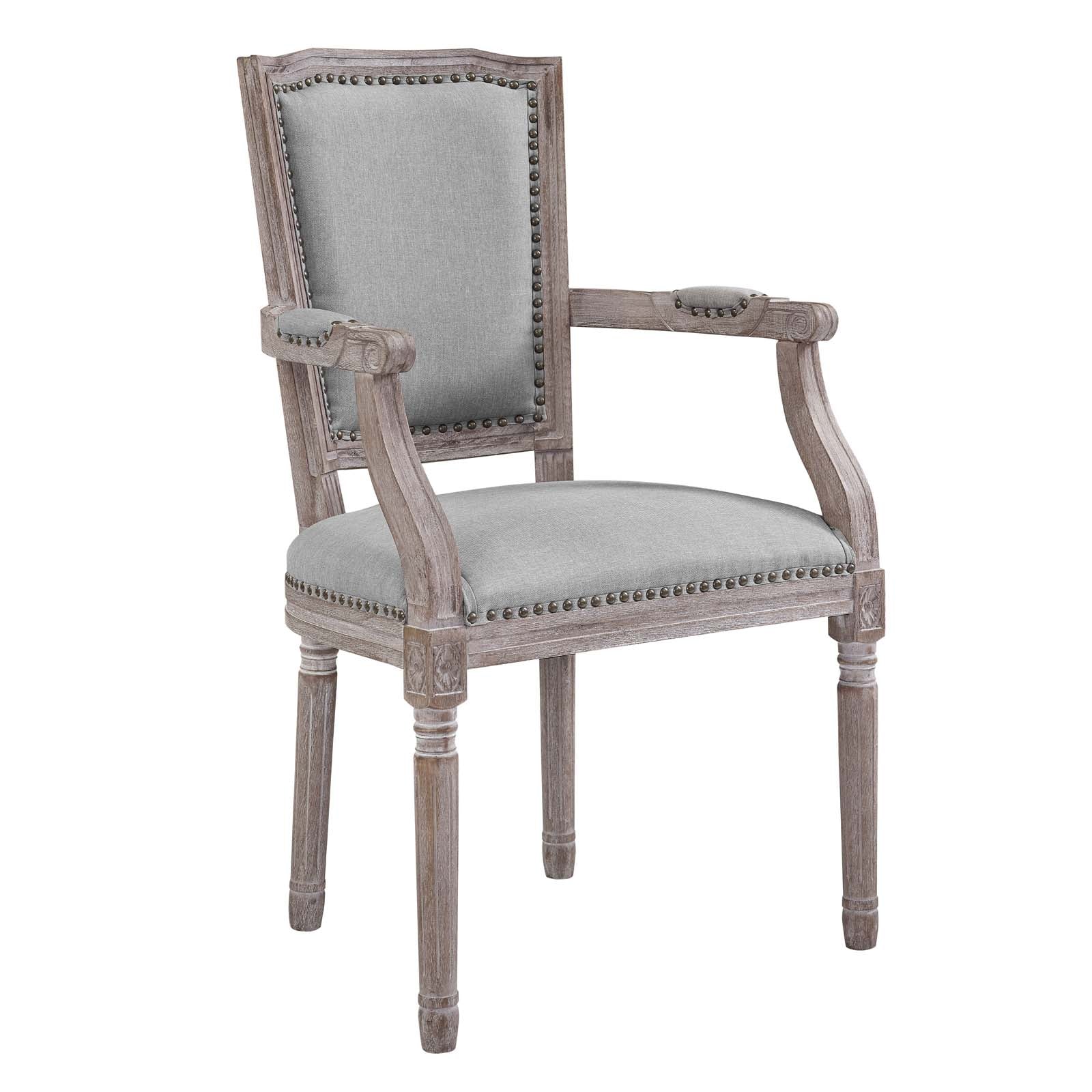 Modway Penchant Dining Armchair Upholstered Fabric Set of 2 - EEI-3462 | Dining Chairs | Modishstore - 7
