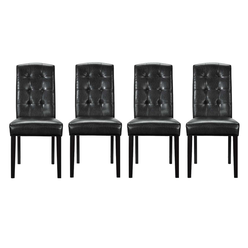 Modway Perdure Dining Chairs Vinyl Set of 4 | Dining Chairs | Modishstore