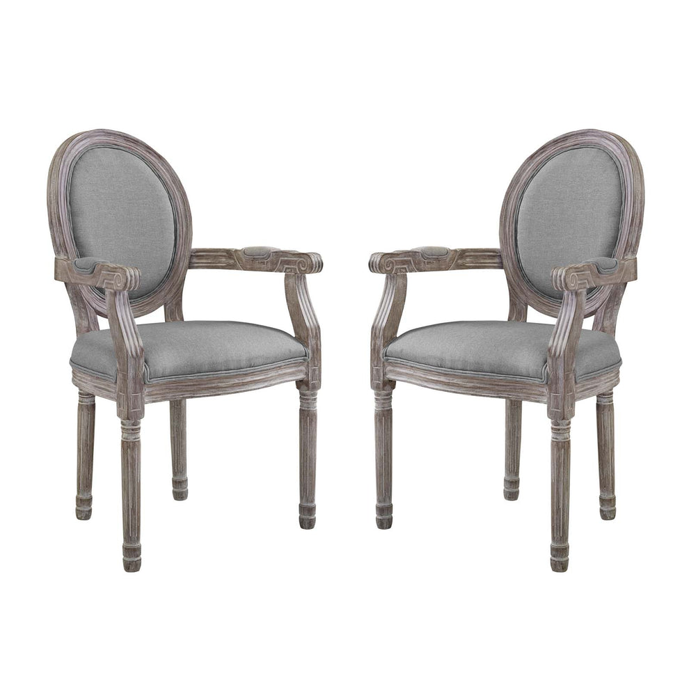 Modway Emanate Dining Armchair Upholstered Fabric Set of 2 - EEI-3465 | Dining Chairs | Modishstore - 6