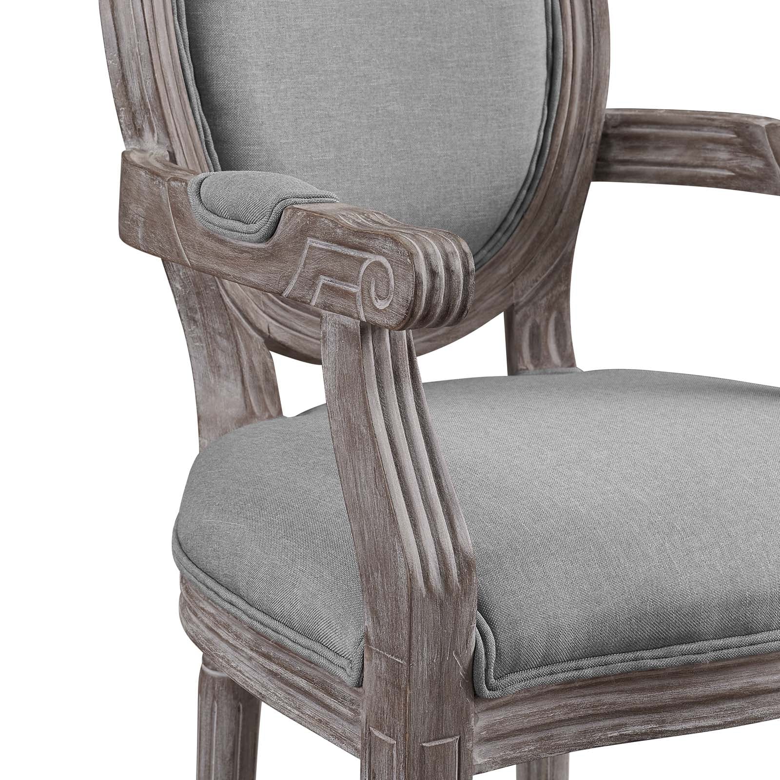 Modway Emanate Dining Armchair Upholstered Fabric Set of 2 | Dining Chairs | Modishstore-2