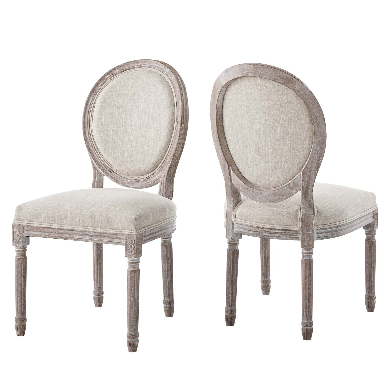 Modway Emanate Dining Side Chair Upholstered Fabric Set of 2 | Dining Chairs | Modishstore-2