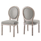 Modway Emanate Dining Side Chair Upholstered Fabric Set of 2 - EEI-3467 | Dining Chairs | Modishstore - 10