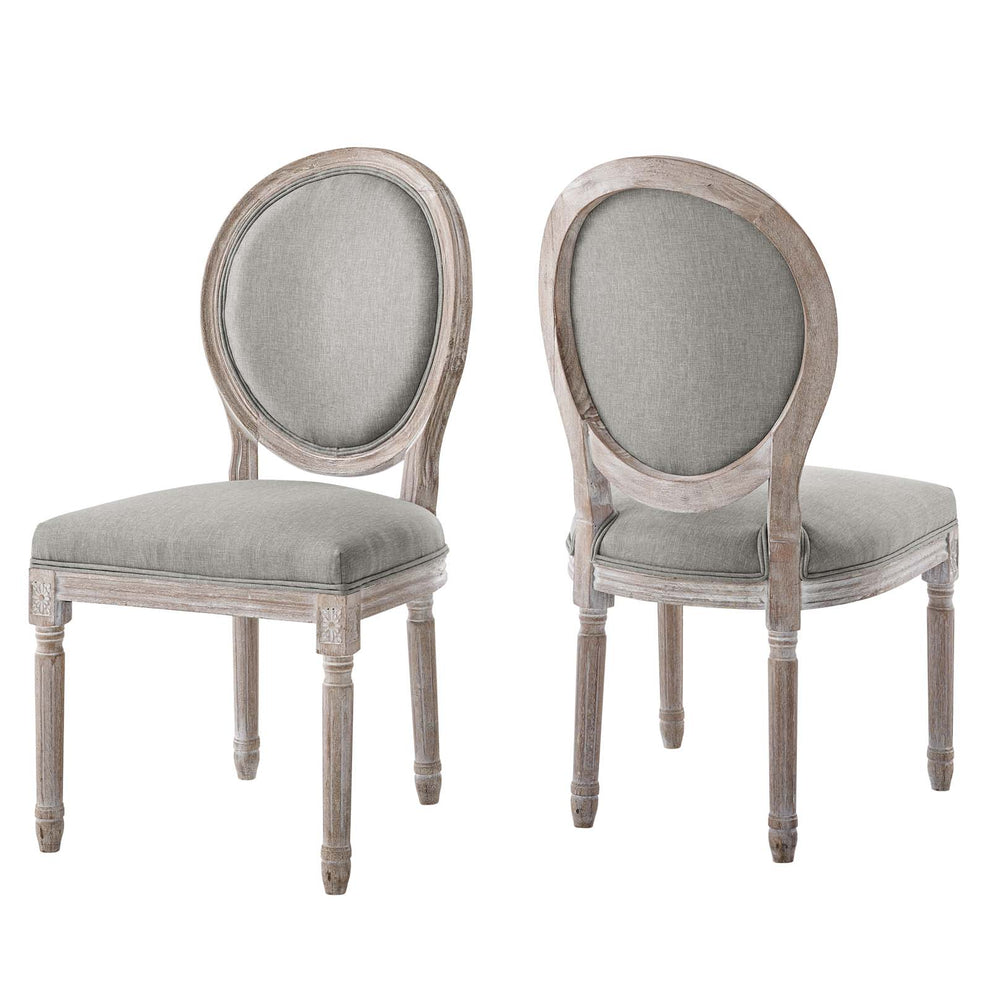 Modway Emanate Dining Side Chair Upholstered Fabric Set of 2 - EEI-3467 | Dining Chairs | Modishstore - 10