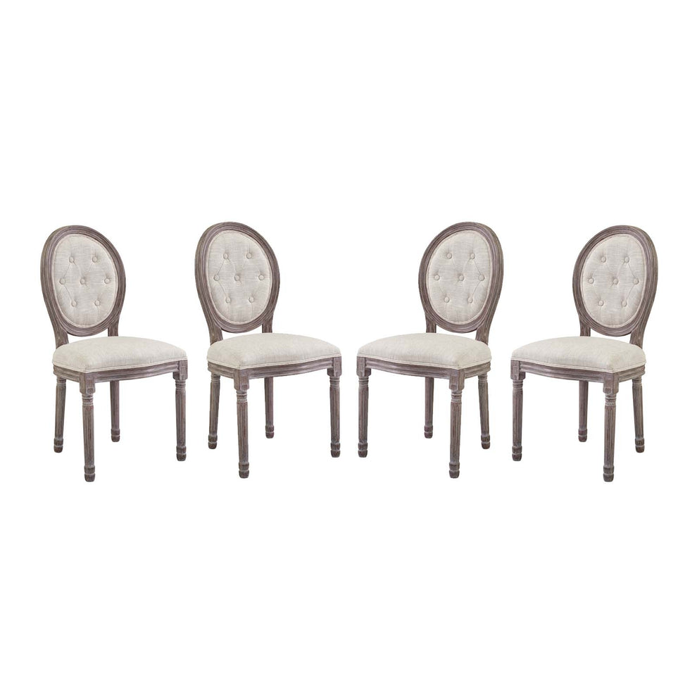 Modway Arise Dining Side Chair Upholstered Fabric Set of 4 - EEI-3470 | Dining Chairs | Modishstore - 9