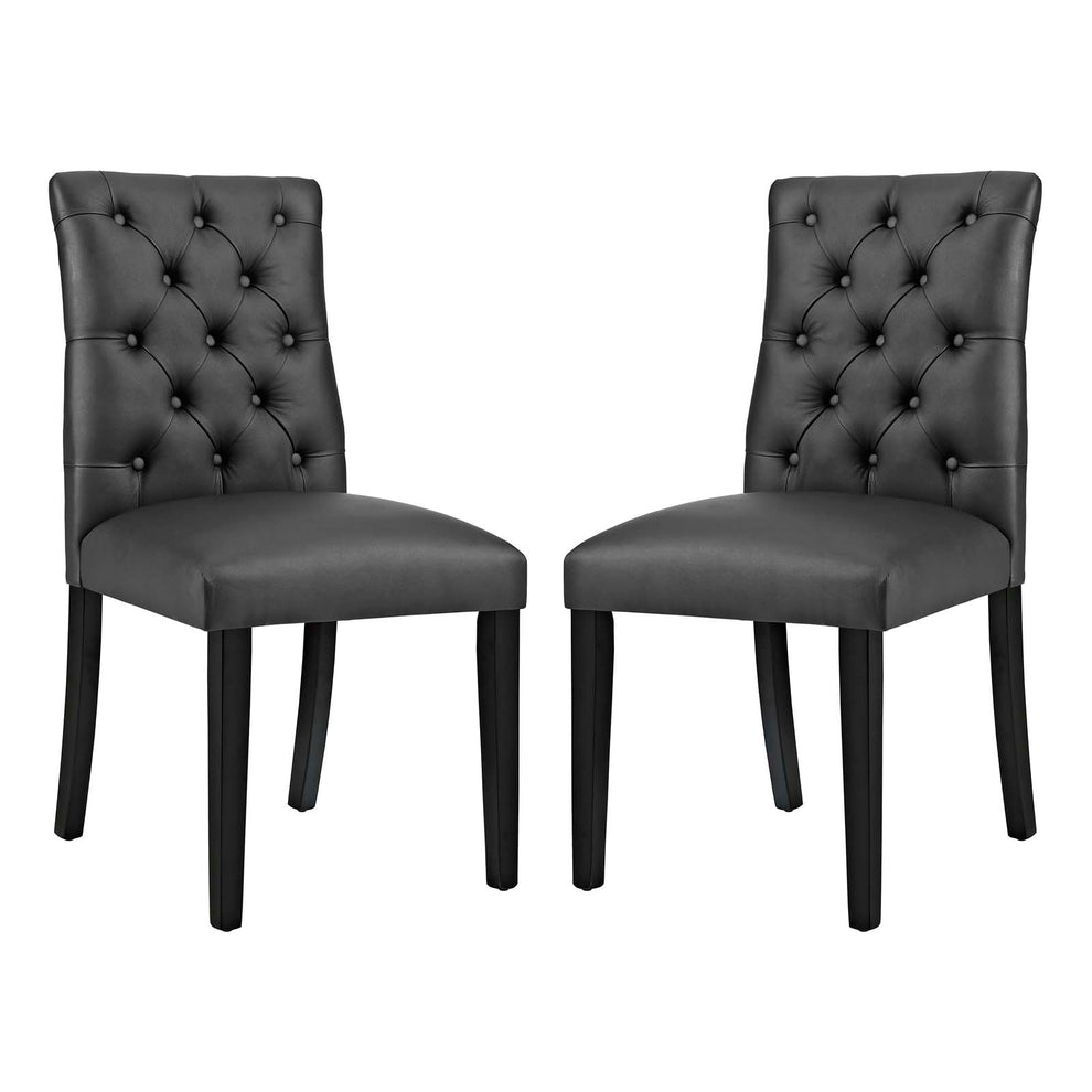 Modway Duchess Dining Chair Vinyl Set of 2 - EEI-3472 | Dining Chairs | Modishstore - 2