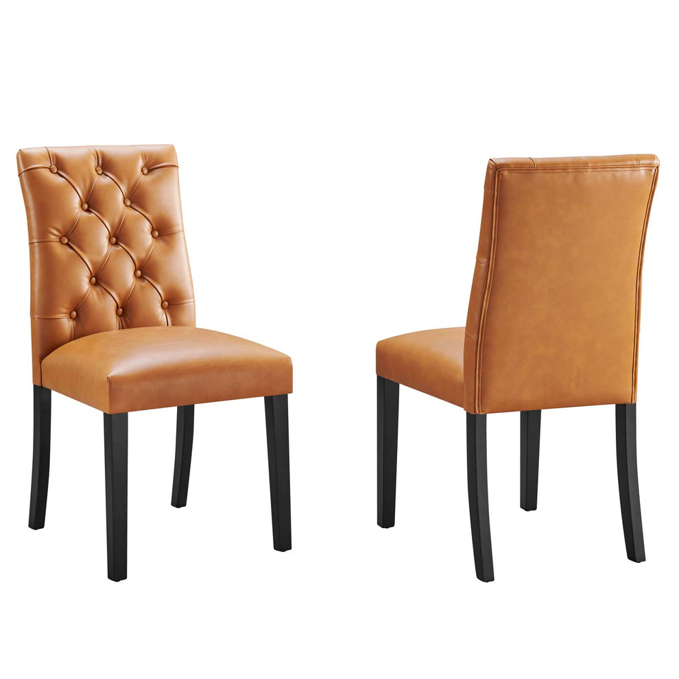 Modway Duchess Dining Chair Vinyl Set of 2 - EEI-3472 | Dining Chairs | Modishstore - 21