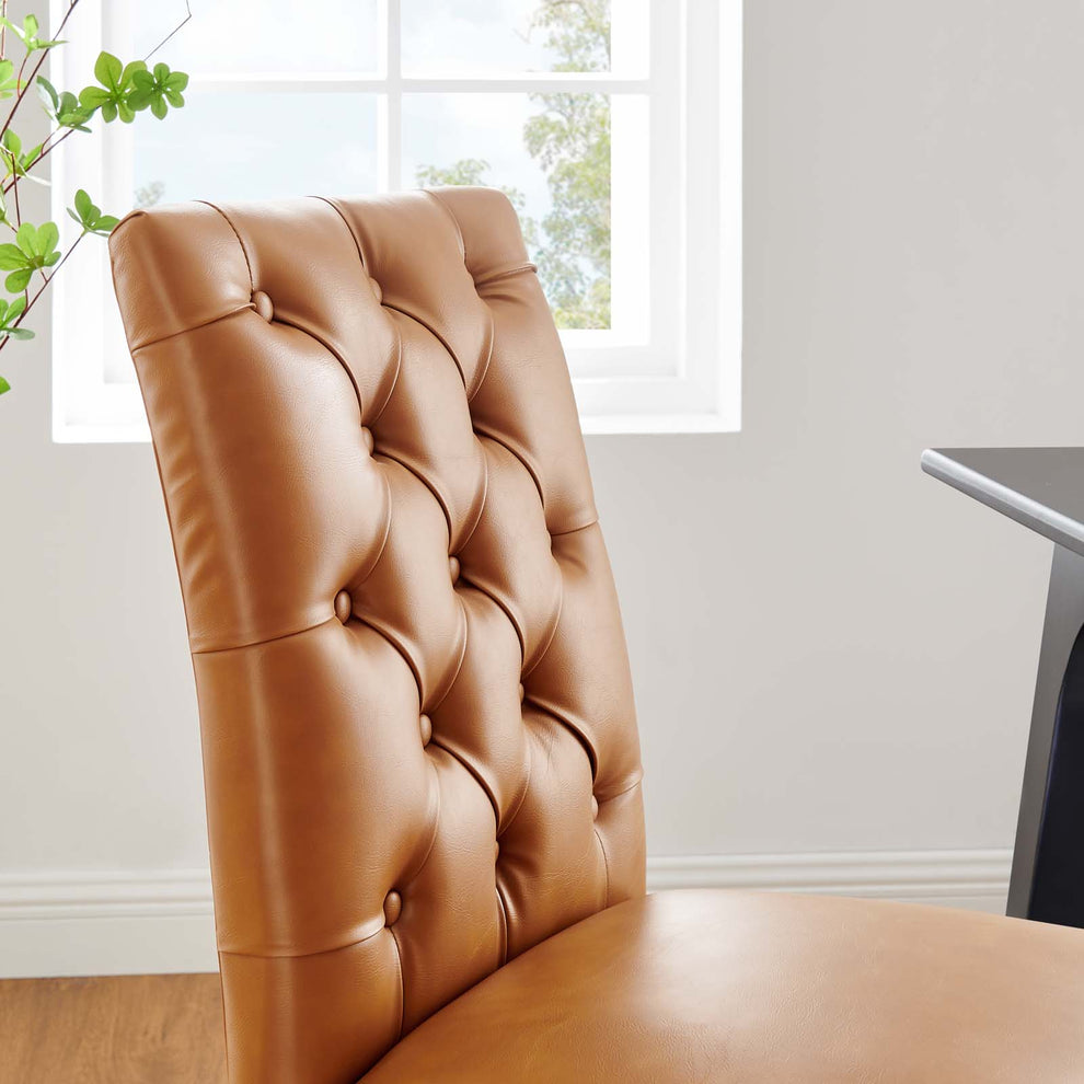 Modway Duchess Dining Chair Vinyl Set of 2 - EEI-3472 | Dining Chairs | Modishstore - 29