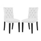 Modway Duchess Dining Chair Vinyl Set of 2 | Dining Chairs | Modishstore-7