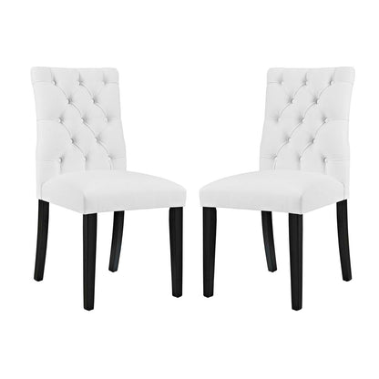 Modway Duchess Dining Chair Vinyl Set of 2 - EEI-3472 | Dining Chairs | Modishstore - 7
