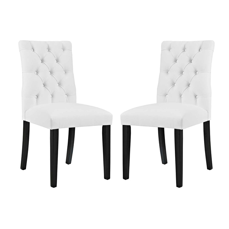 Modway Duchess Dining Chair Vinyl Set of 2 - EEI-3472 | Dining Chairs | Modishstore - 7