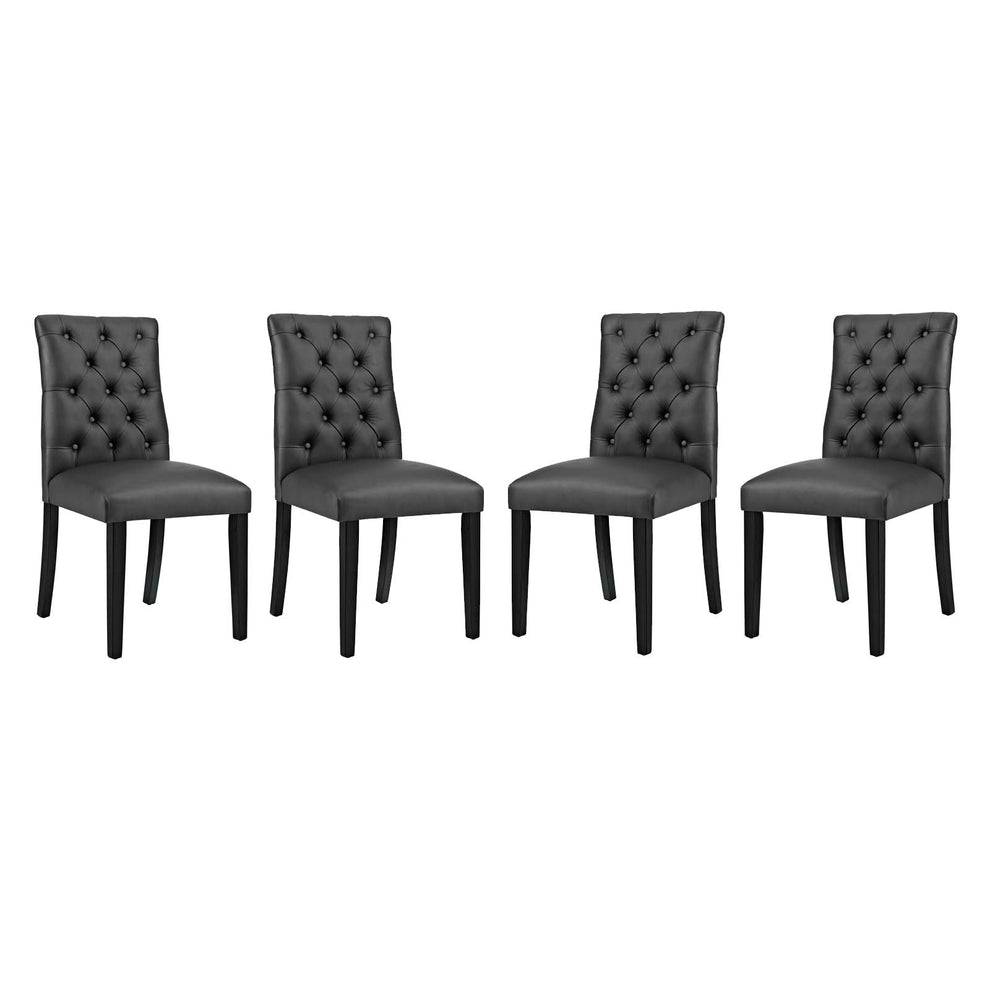 Modway Duchess Dining Chair Vinyl Set of 4 - EEI-3473 | Dining Chairs | Modishstore - 5