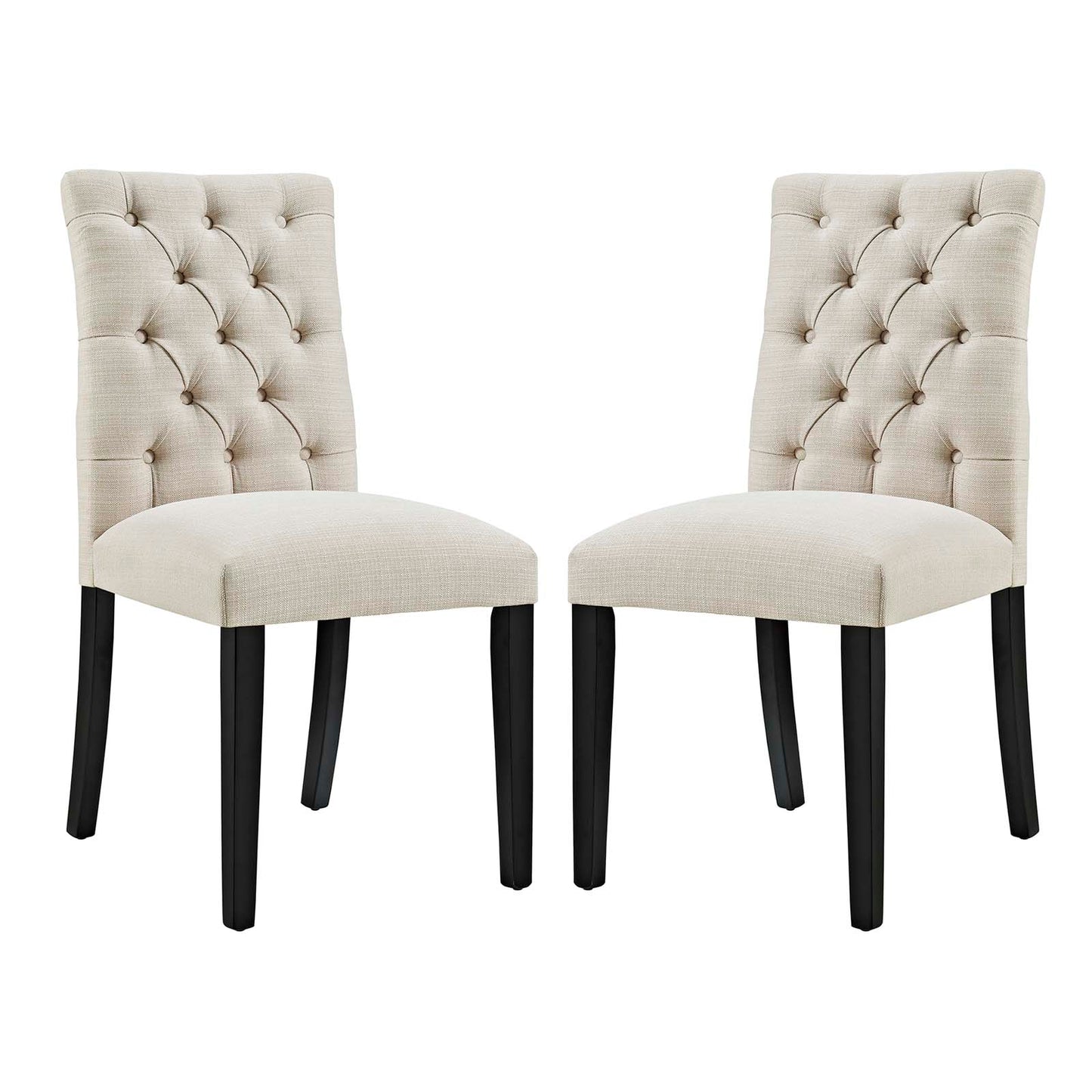 Modway Duchess Dining Chair Fabric Set of 2 - EEI-3474 | Dining Chairs | Modishstore - 13