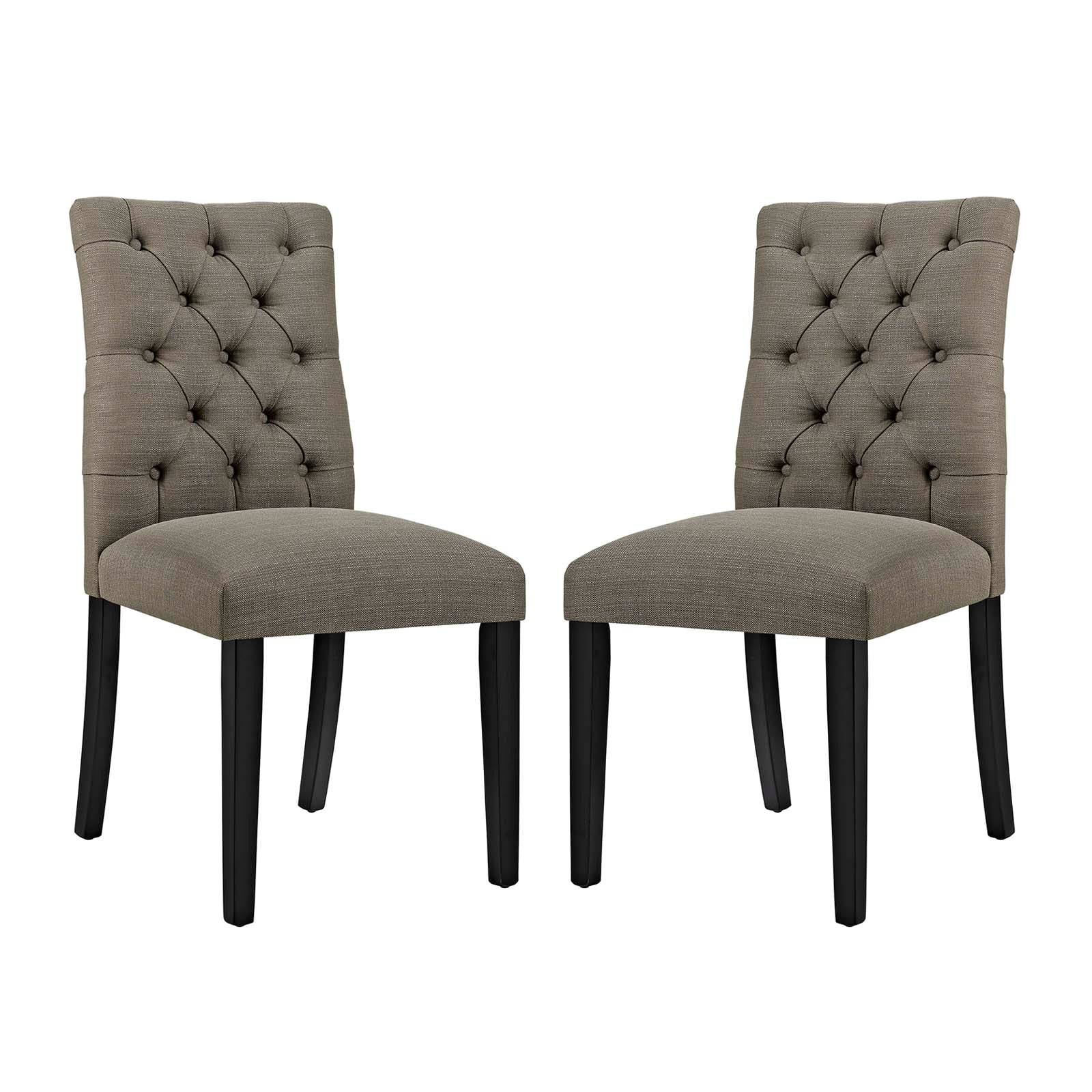 Modway Duchess Dining Chair Fabric Set of 2 | Dining Chairs | Modishstore-19