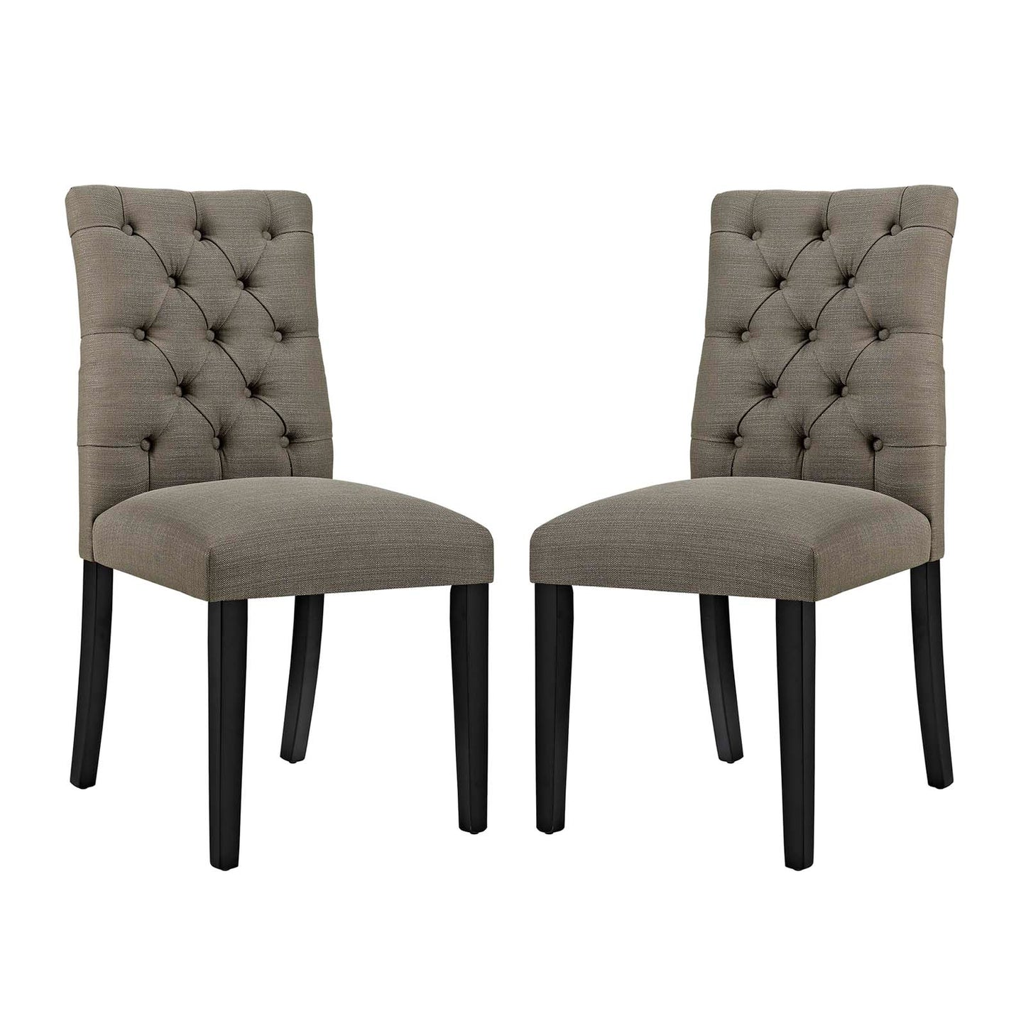 Modway Duchess Dining Chair Fabric Set of 2 | Dining Chairs | Modishstore-19