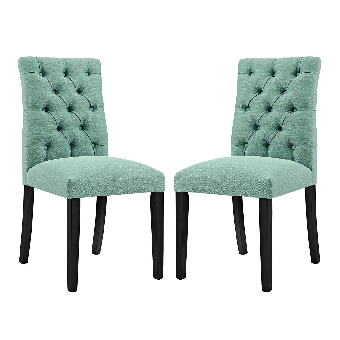 Modway Duchess Dining Chair Fabric Set of 2 | Dining Chairs | Modishstore-25