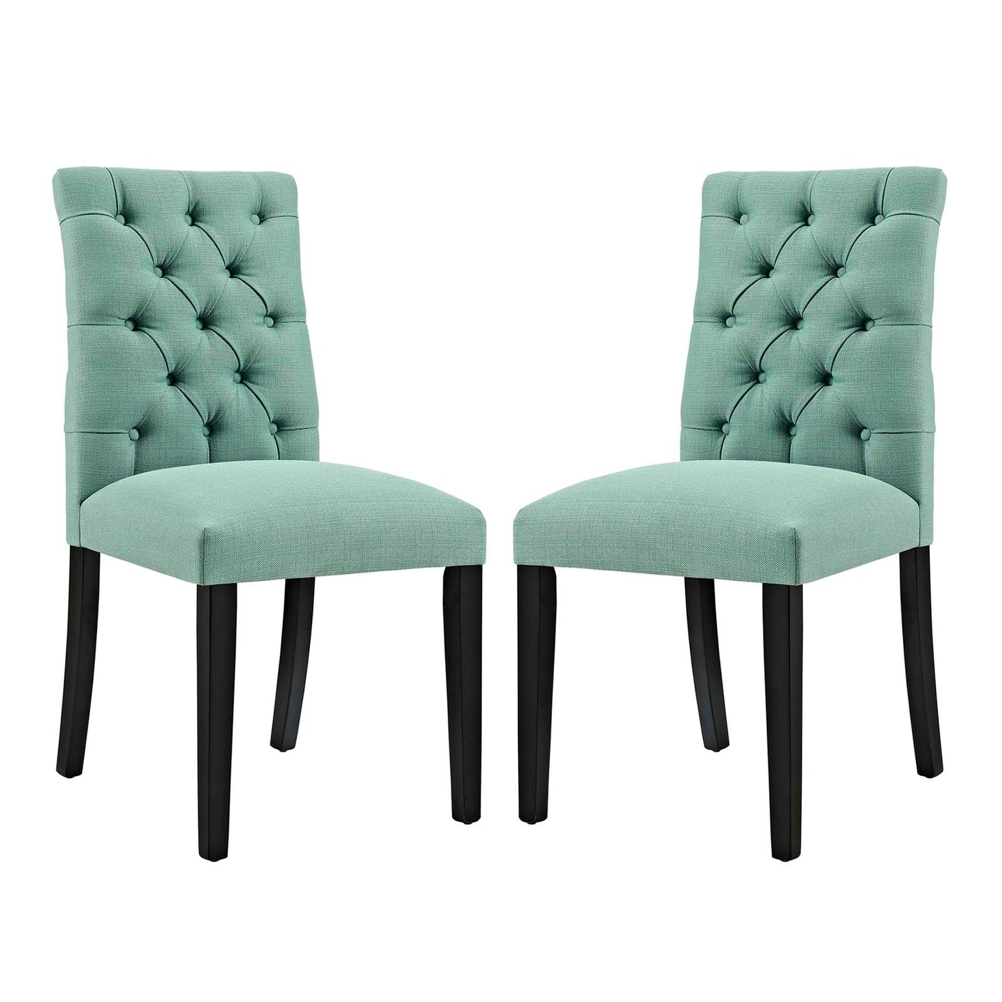 Modway Duchess Dining Chair Fabric Set of 2 - EEI-3474 | Dining Chairs | Modishstore - 19
