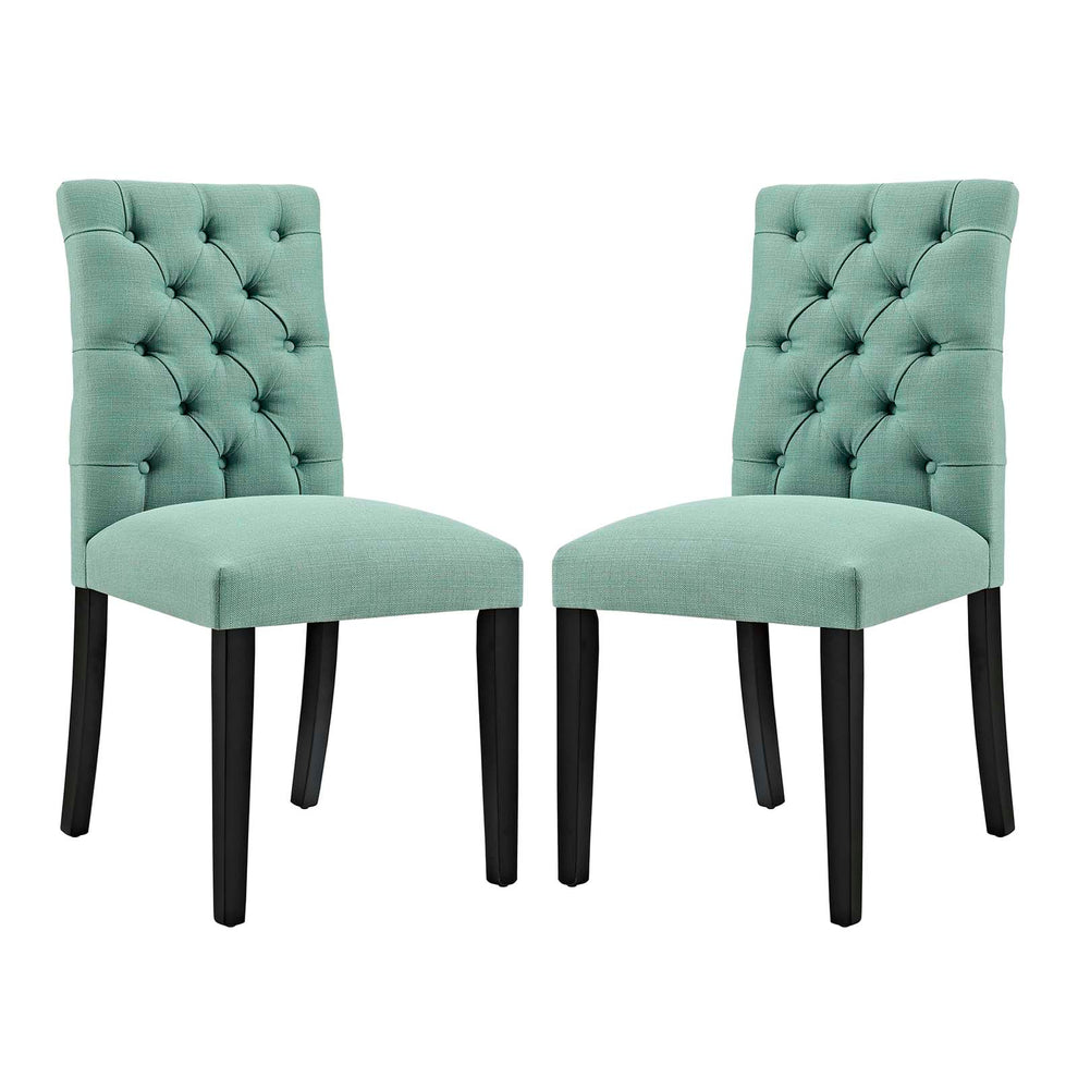 Modway Duchess Dining Chair Fabric Set of 2 - EEI-3474 | Dining Chairs | Modishstore - 19