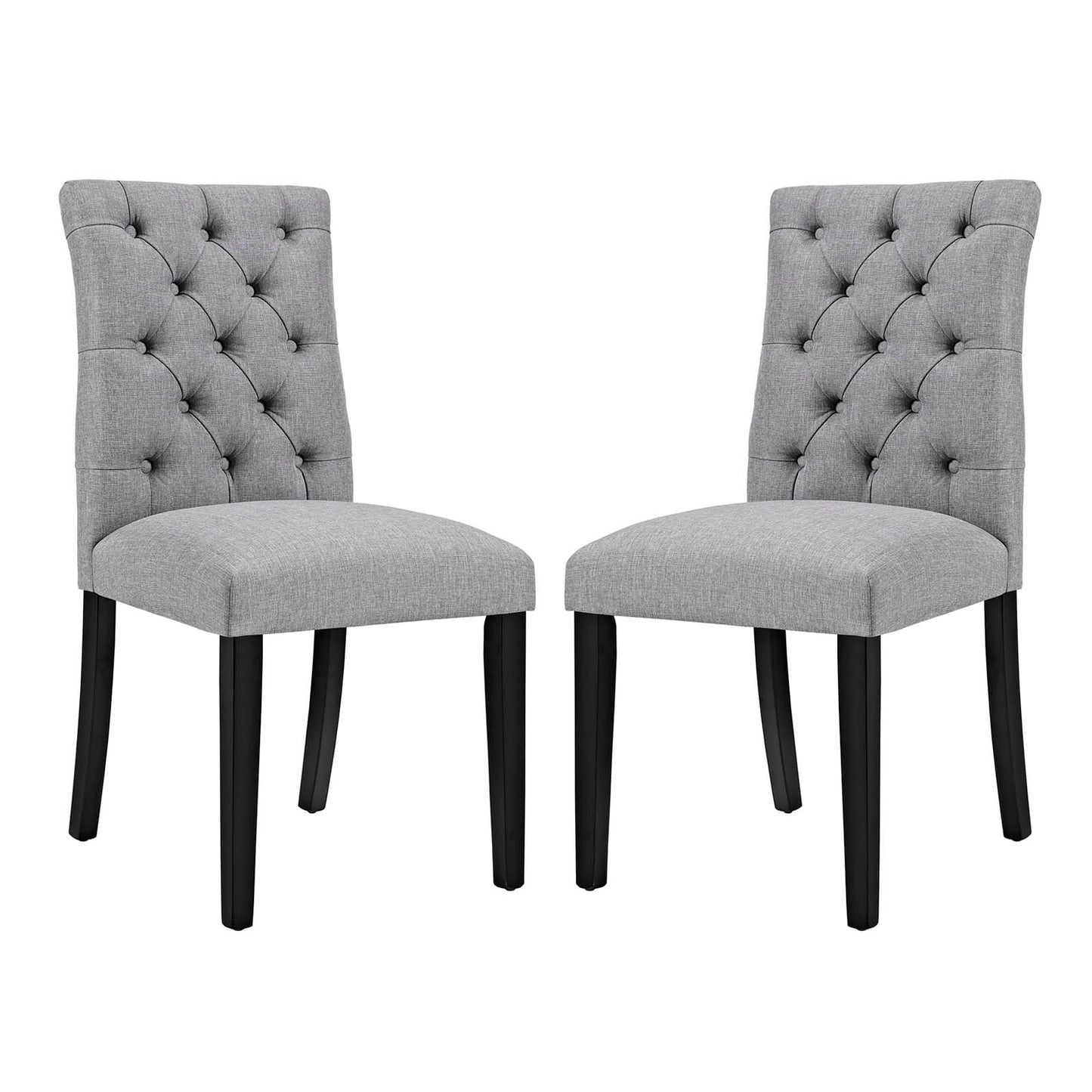 Modway Duchess Dining Chair Fabric Set of 2 - EEI-3474 | Dining Chairs | Modishstore - 21