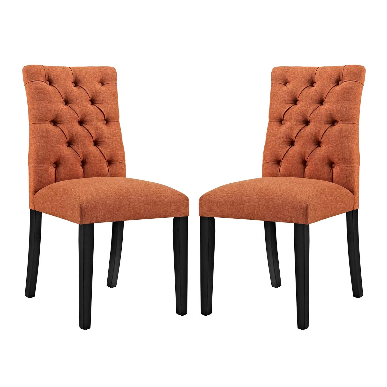 Modway Duchess Dining Chair Fabric Set of 2 | Dining Chairs | Modishstore-29