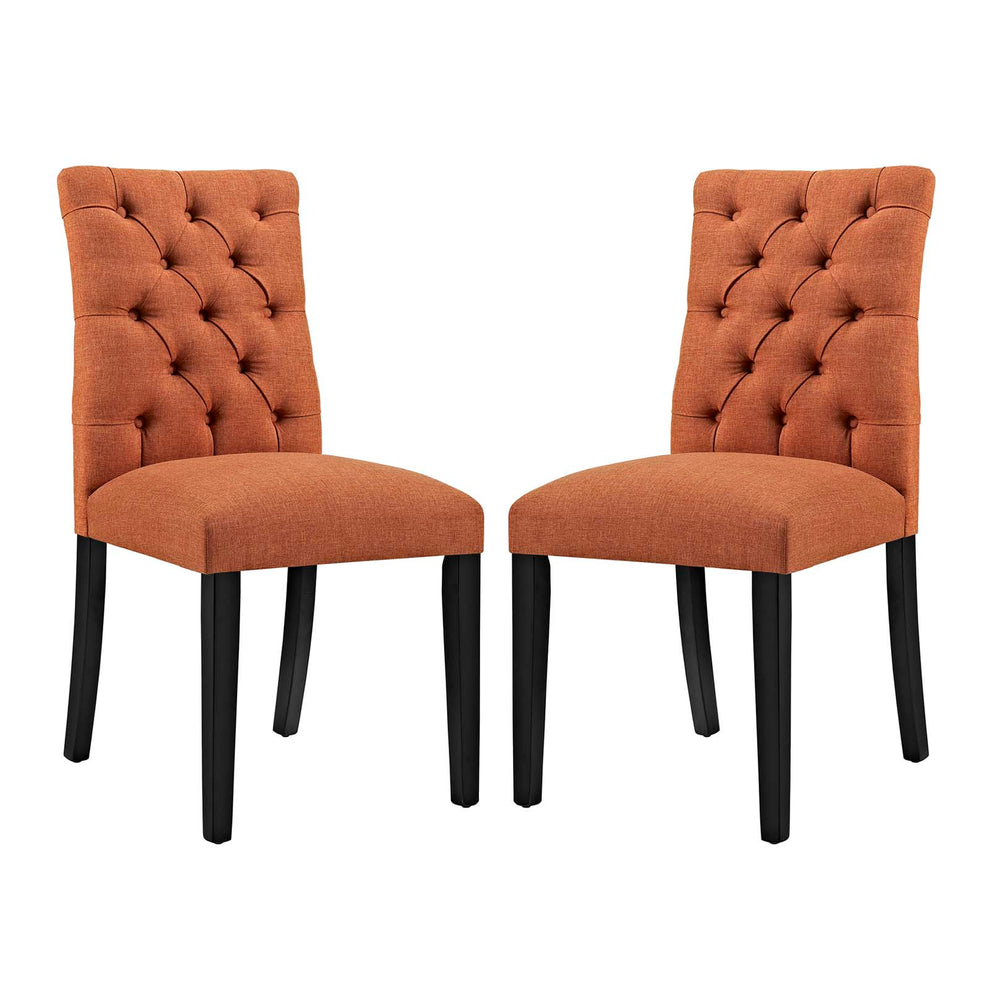 Modway Duchess Dining Chair Fabric Set of 2 - EEI-3474 | Dining Chairs | Modishstore - 23