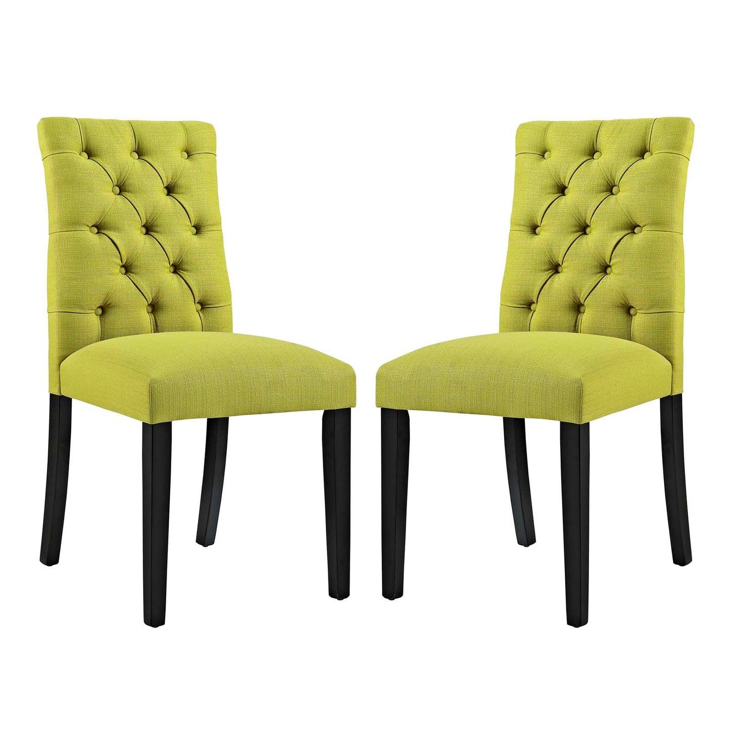 Modway Duchess Dining Chair Fabric Set of 2 - EEI-3474 | Dining Chairs | Modishstore - 27