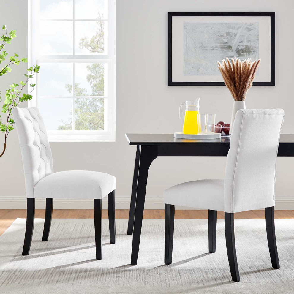 Modway Duchess Dining Chair Fabric Set of 2 - EEI-3474 | Dining Chairs | Modishstore - 55