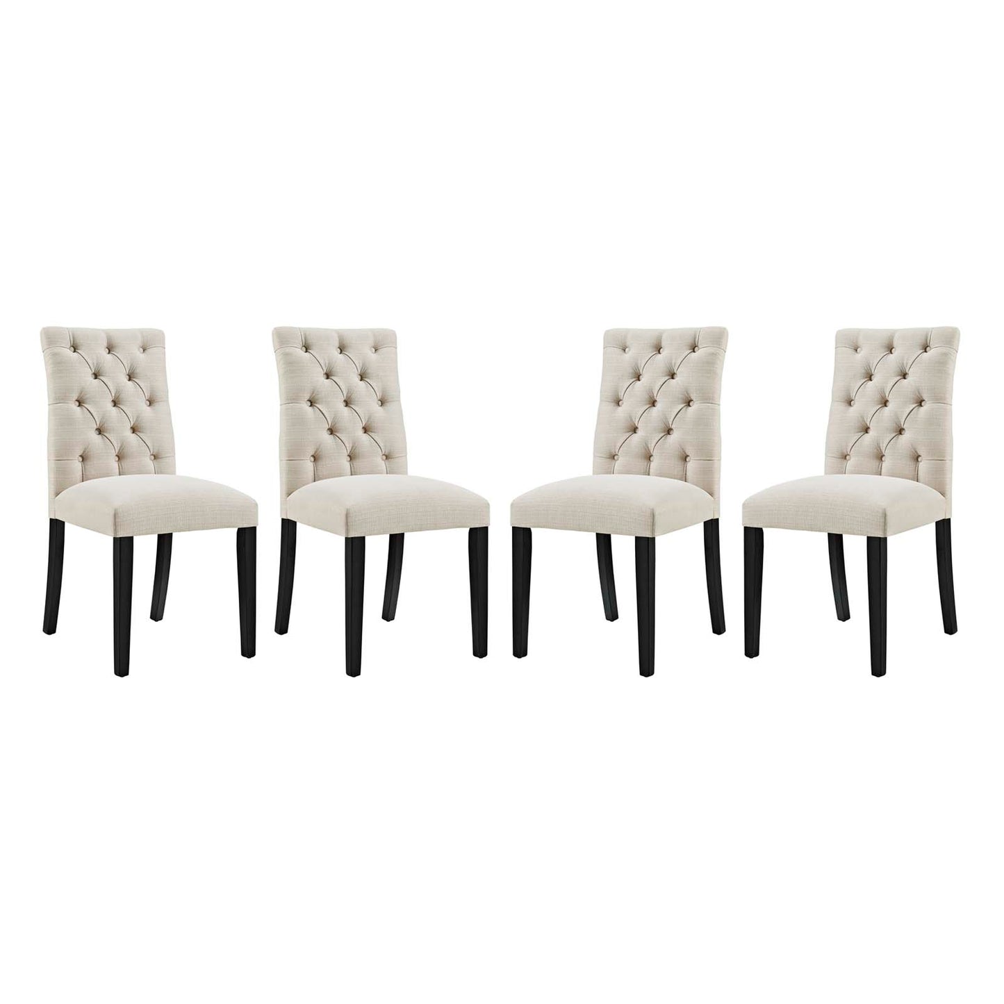 Modway Duchess Dining Chair Fabric Set of 4 - EEI-3475 | Dining Chairs | Modishstore - 1