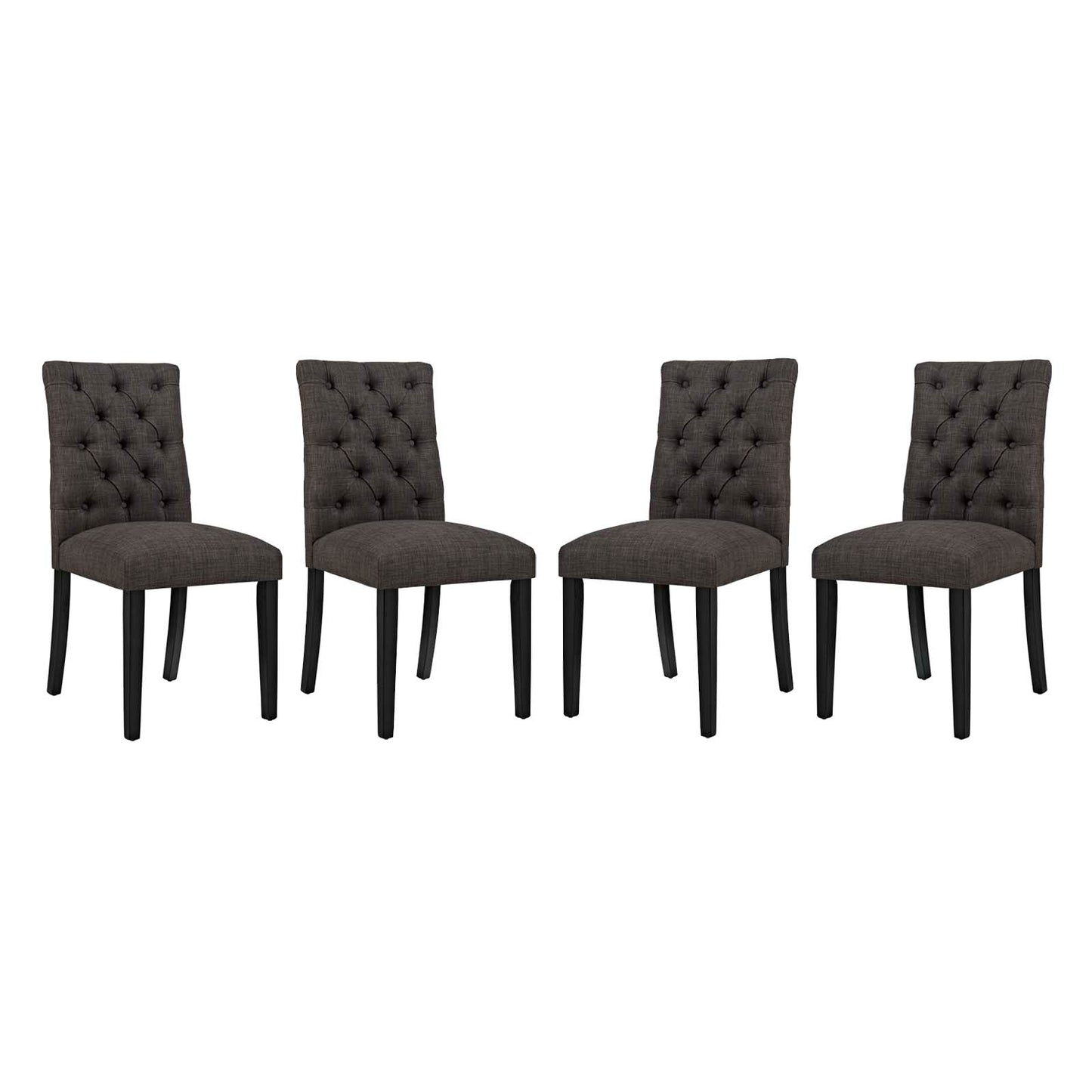 Modway Duchess Dining Chair Fabric Set of 4 - EEI-3475 | Dining Chairs | Modishstore - 5
