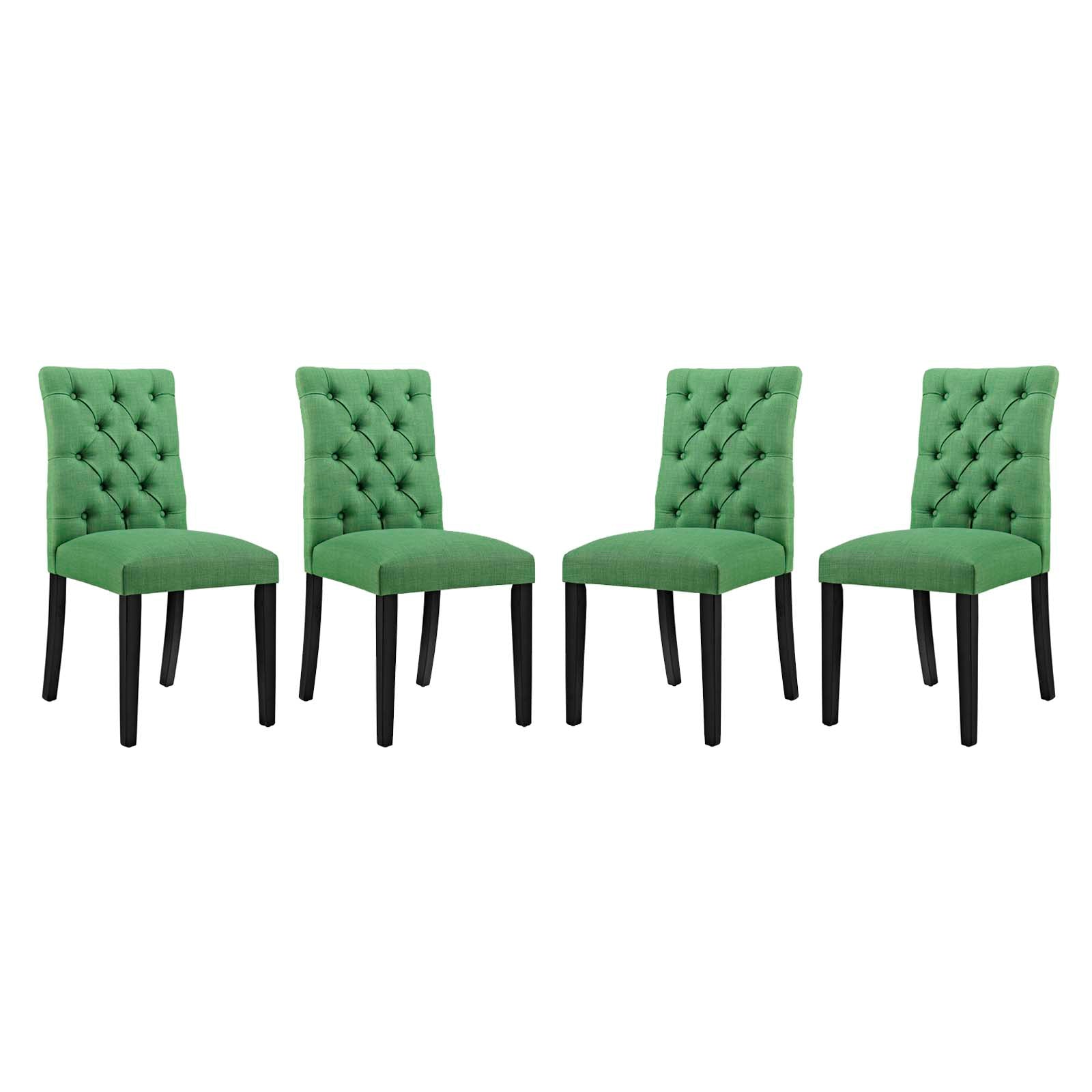 Modway Duchess Dining Chair Fabric Set of 4 - EEI-3475 | Dining Chairs | Modishstore - 9