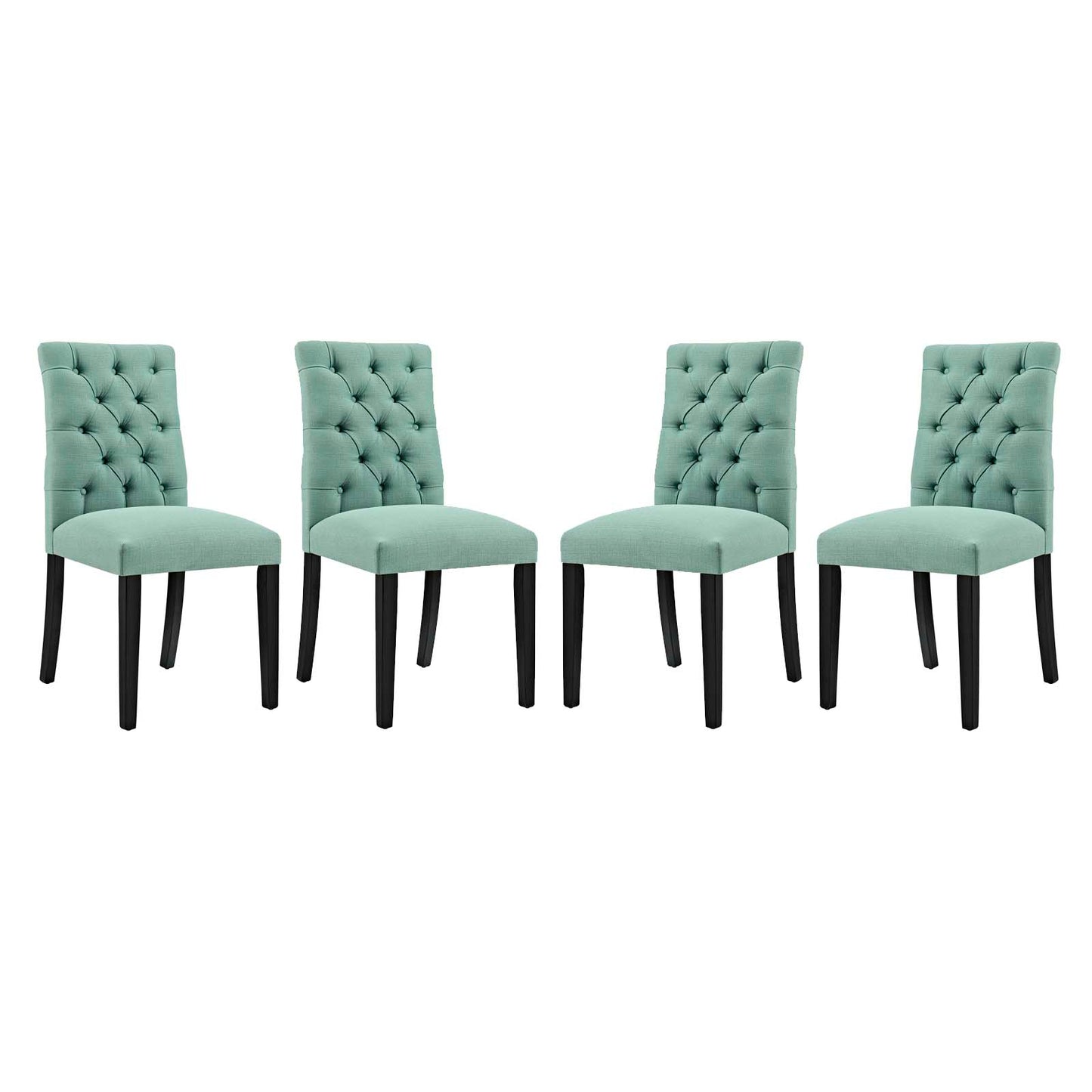 Modway Duchess Dining Chair Fabric Set of 4 - EEI-3475 | Dining Chairs | Modishstore - 13