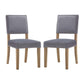 Modway Oblige Dining Chair Wood Set of 2 - EEI-3477 | Dining Chairs | Modishstore - 15