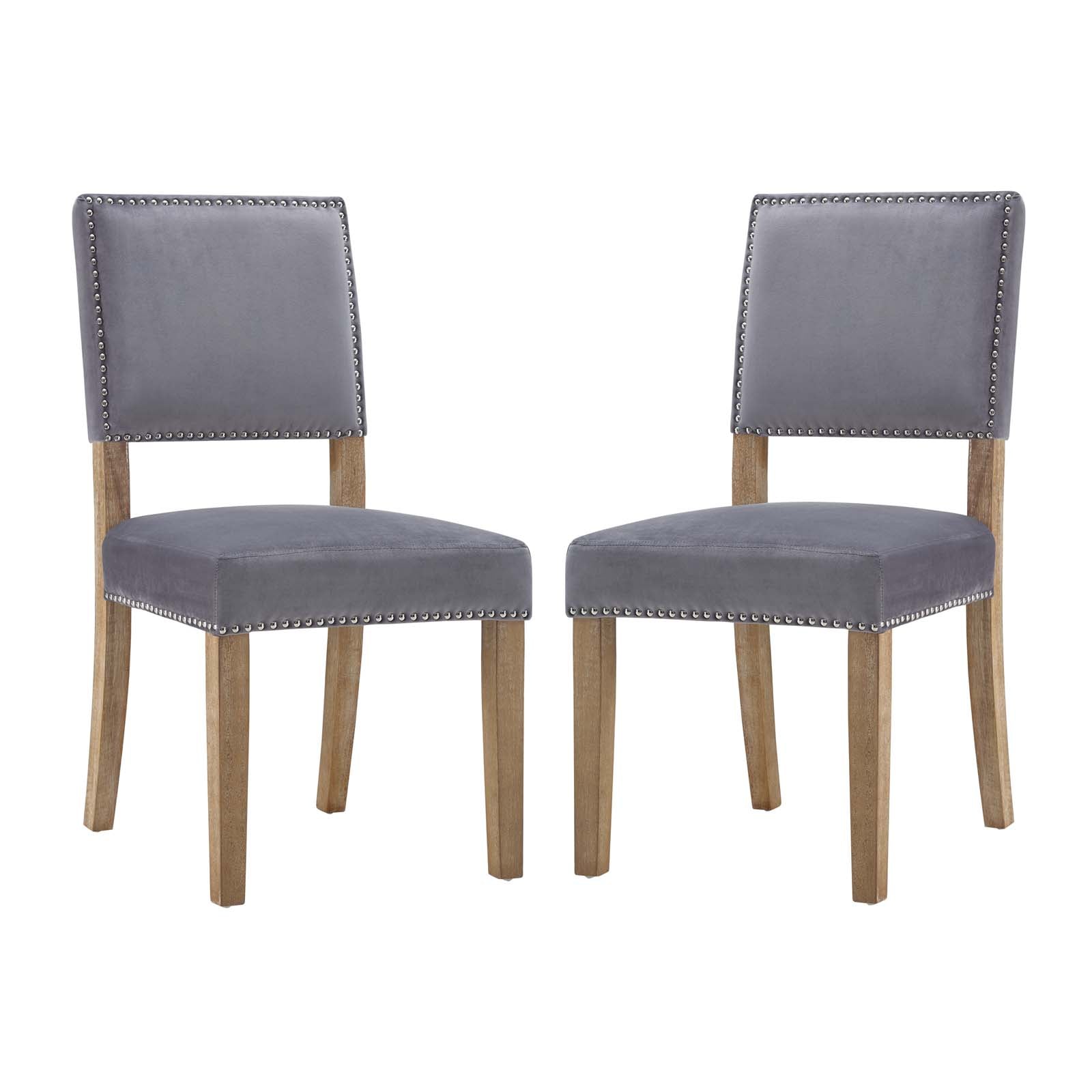 Modway Oblige Dining Chair Wood Set of 2 | Dining Chairs | Modishstore-15