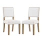 Modway Oblige Dining Chair Wood Set of 2 | Dining Chairs | Modishstore-11