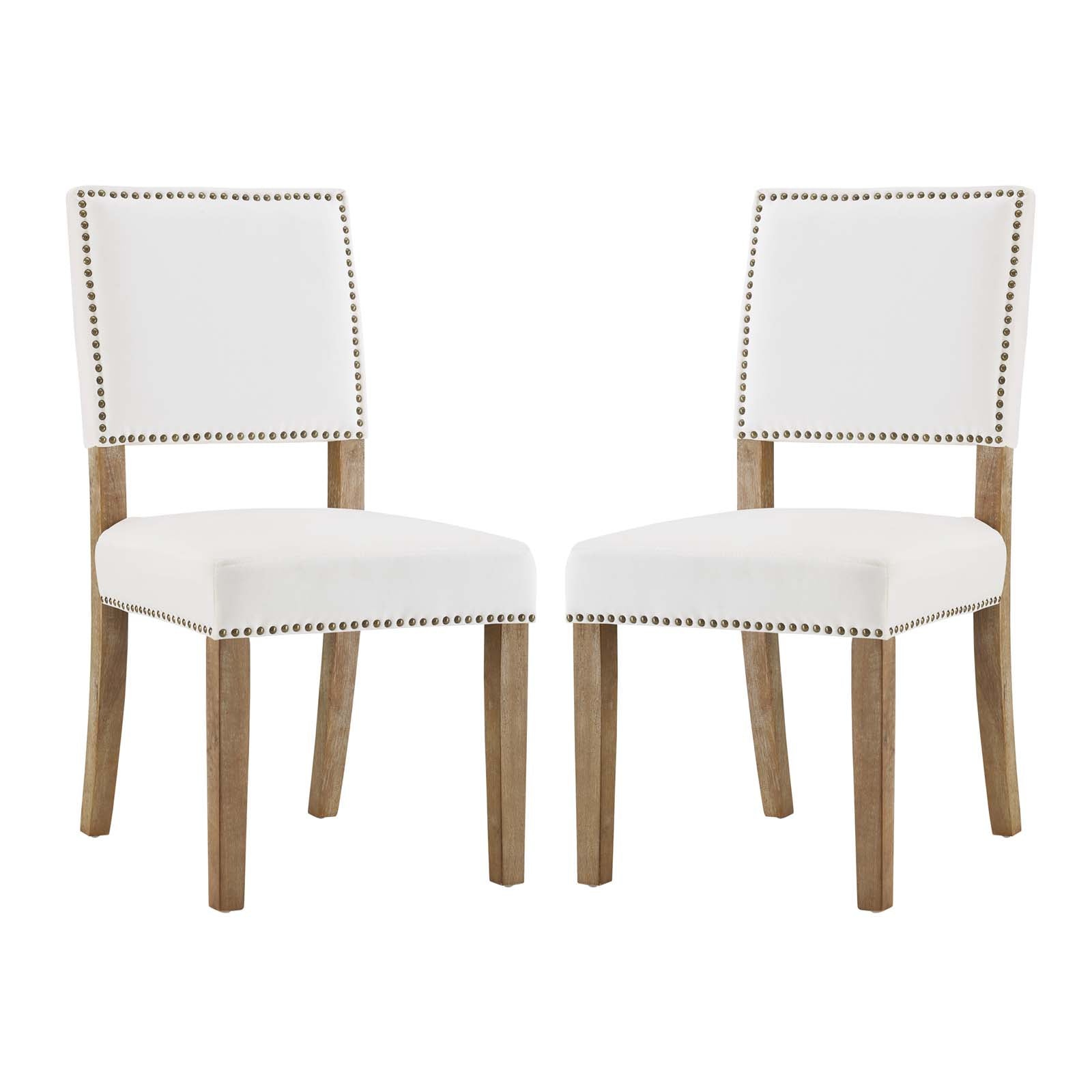 Modway Oblige Dining Chair Wood Set of 2 | Dining Chairs | Modishstore-11