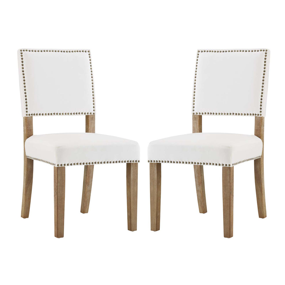 Modway Oblige Dining Chair Wood Set of 2 - EEI-3477 | Dining Chairs | Modishstore - 11