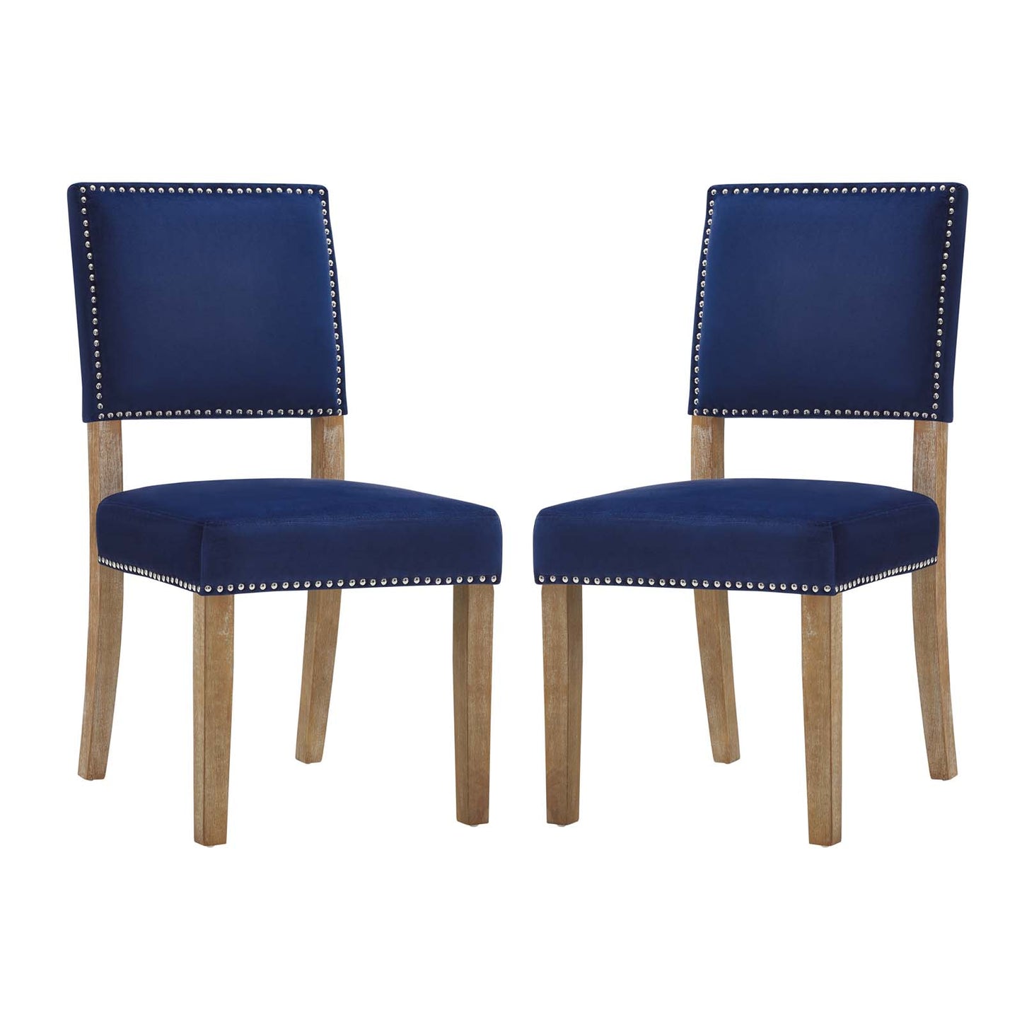 Modway Oblige Dining Chair Wood Set of 2 - EEI-3477 | Dining Chairs | Modishstore - 2