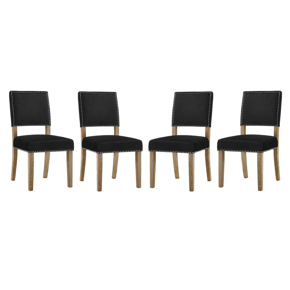 Modway Oblige Dining Chair Wood Set of 4 - EEI-3478 | Dining Chairs | Modishstore - 13