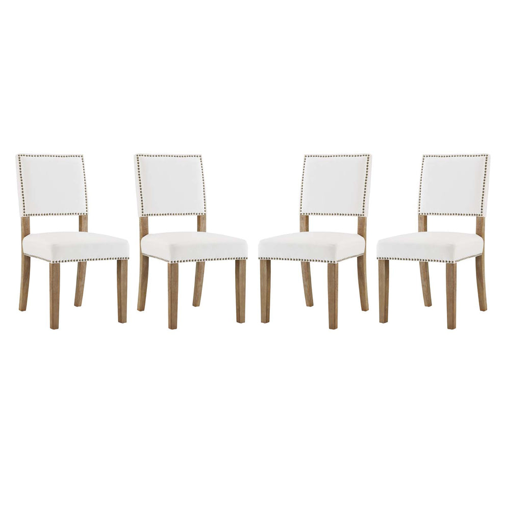 Modway Oblige Dining Chair Wood Set of 4 - EEI-3478 | Dining Chairs | Modishstore - 7
