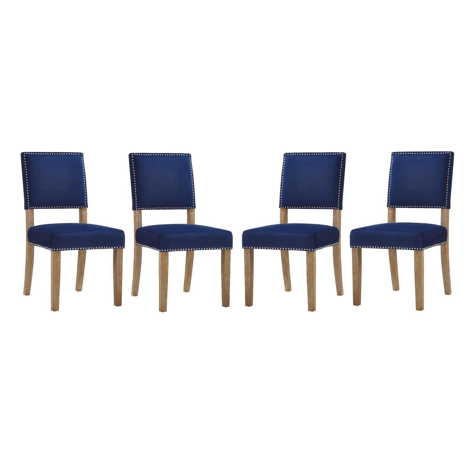 Modway Oblige Dining Chair Wood Set of 4 | Dining Chairs | Modishstore