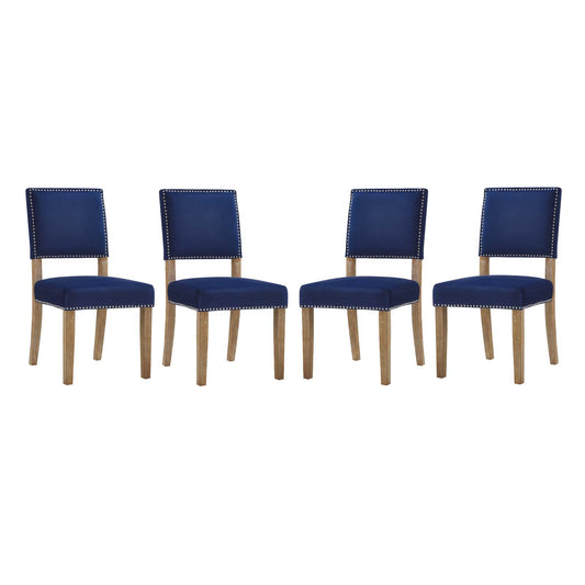 Modway Oblige Dining Chair Wood Set of 4 - EEI-3478 | Dining Chairs | Modishstore - 1
