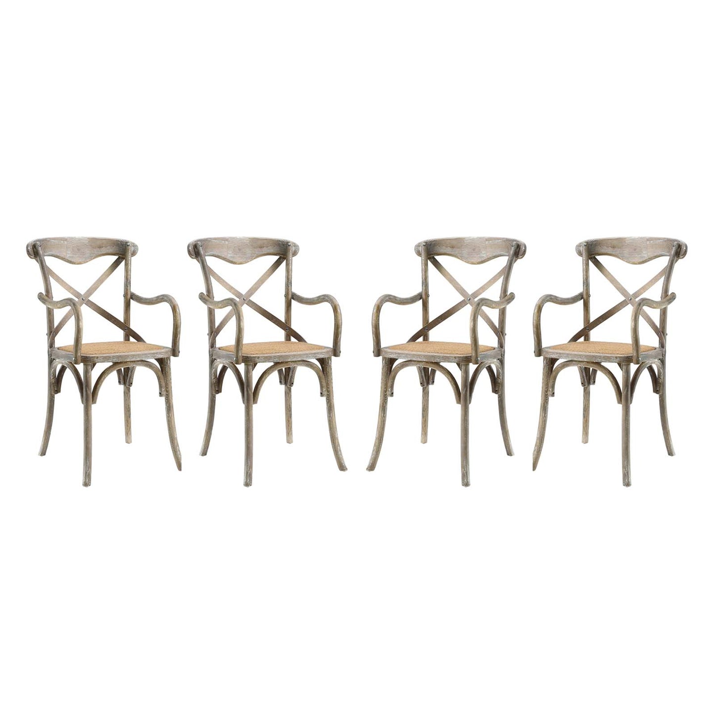 Modway Gear Dining Armchair Set of 4 | Dining Chairs | Modishstore-10