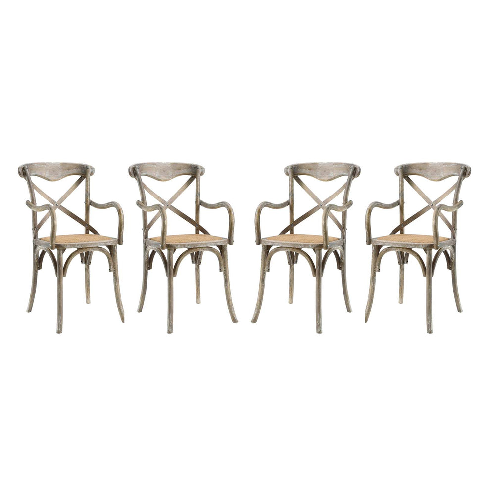 Modway Gear Dining Armchair Set of 4 - EEI-3480 | Dining Chairs | Modishstore - 10