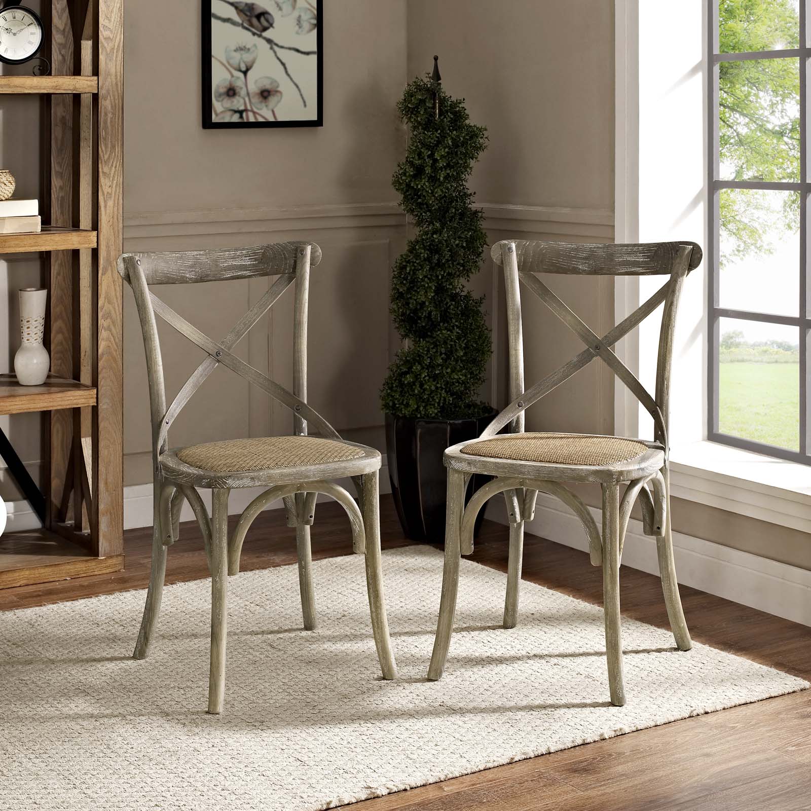 Modway Gear Dining Side Chair Set of 2 | Dining Chairs | Modishstore