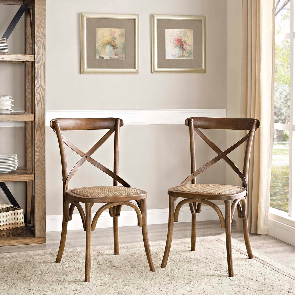 Modway Gear Dining Side Chair Set of 2 - EEI-3481 | Dining Chairs | Modishstore - 57