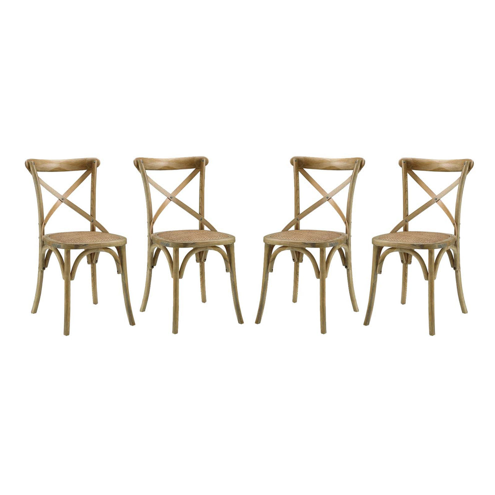 Modway Gear Dining Side Chair Set of 4 - EEI-3482 | Dining Chairs | Modishstore - 11