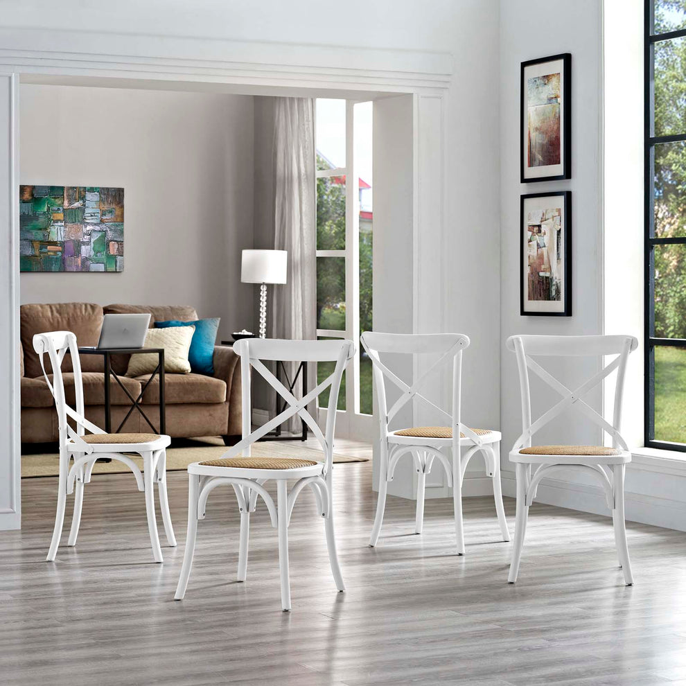 Modway Gear Dining Side Chair Set of 4 - EEI-3482 | Dining Chairs | Modishstore - 6