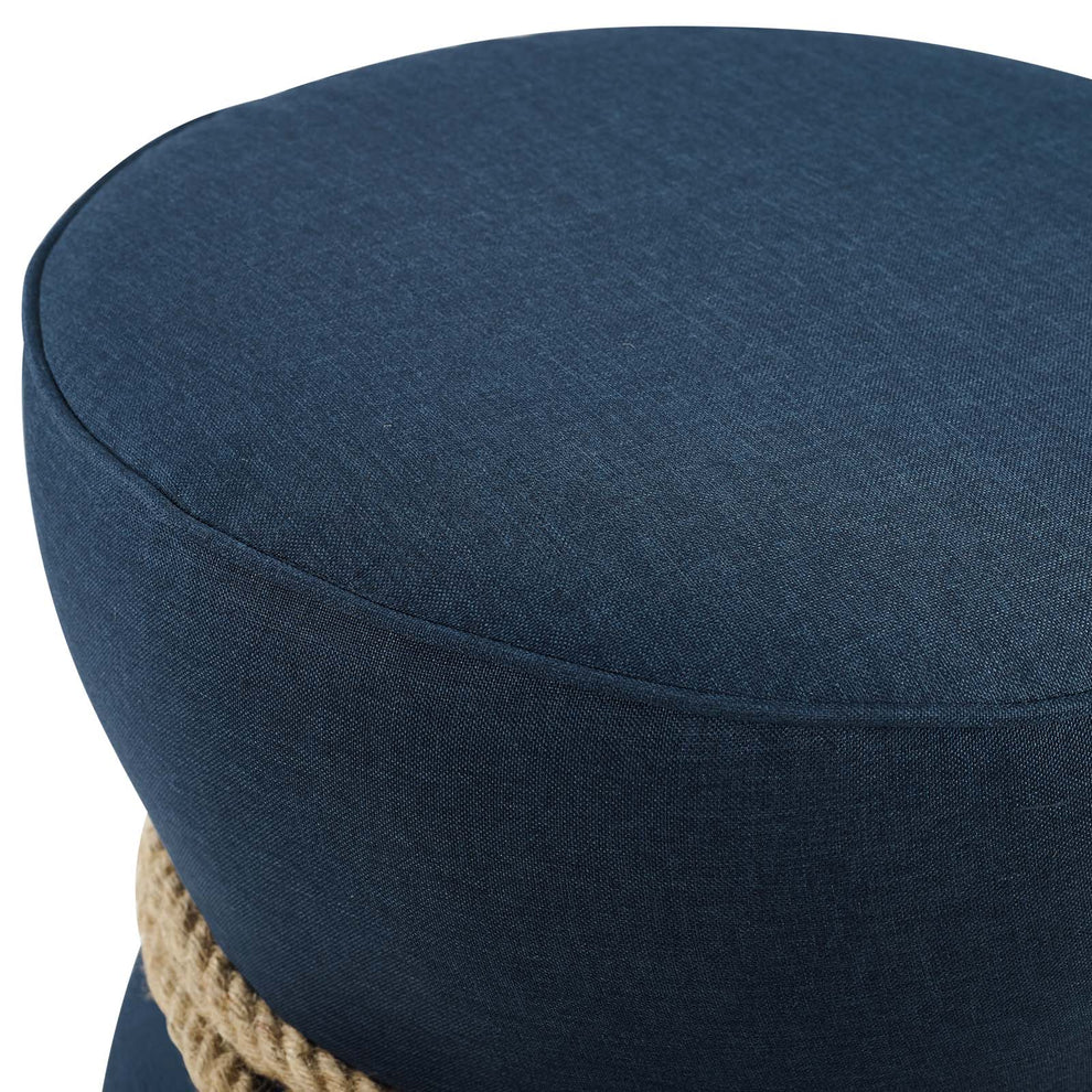 Modway Beat Nautical Rope Upholstered Fabric Ottoman - EEI-3483 | Ottomans | Modishstore - 15