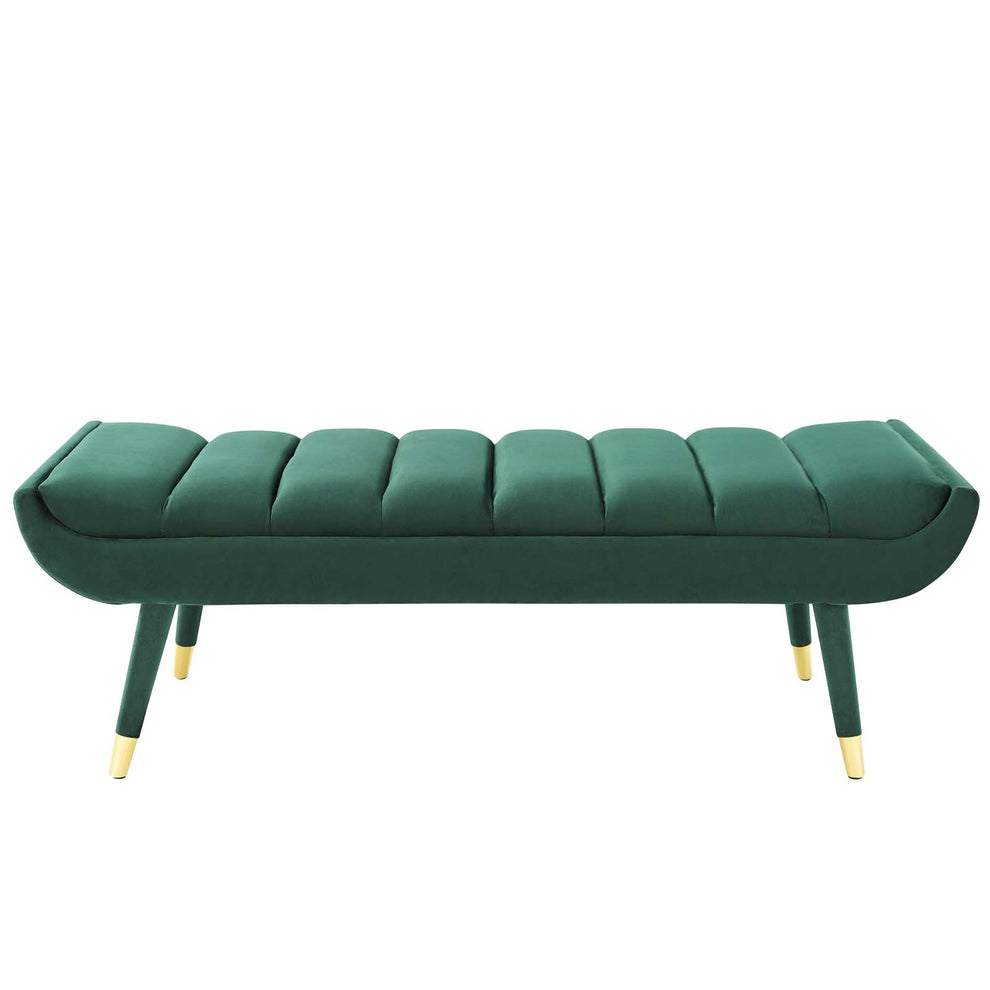 Modway Guess Channel Tufted Performance Velvet Accent Bench - EEI-3484 | Benches | Modishstore - 26