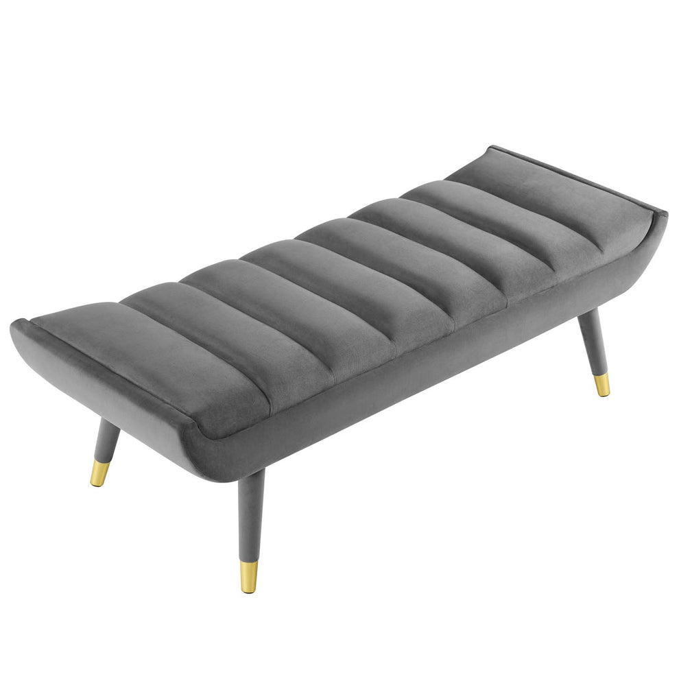 Modway Guess Channel Tufted Performance Velvet Accent Bench - EEI-3484 | Benches | Modishstore - 21